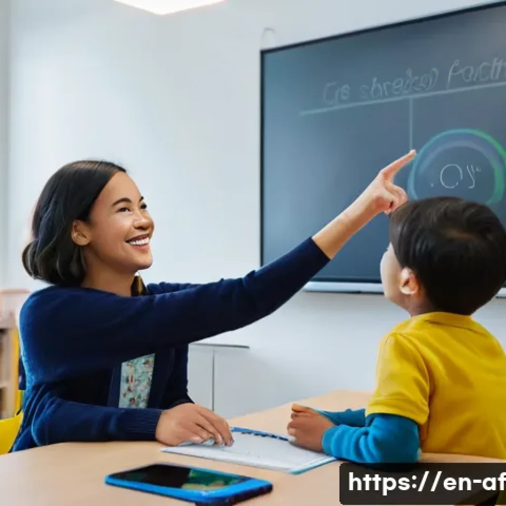 방과후지도사 자격증 해외 활용 사례 - **Prompt 1: The Interactive Global Classroom**
"A vibrant and diverse online classroom scene. A ...